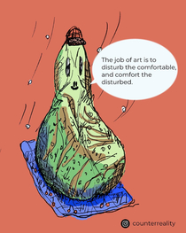 The job of art 