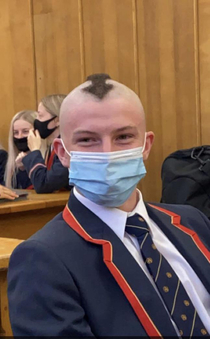 The Last Hairbender  he was suspended from school