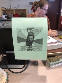 The librarian at my high school has this taped to the back of her computer monitor