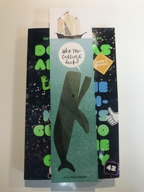 The local bookstore gave me a hilarious bookmark with my purchase today