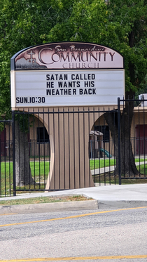 The local community church