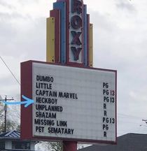 The local small town theater