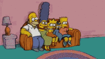 The longest Simpsons couch gag is actually pretty dark
