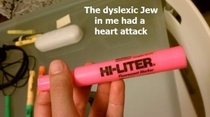 The Lysdexic Jew