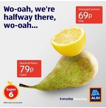 The marketing folks at ALDI are gods