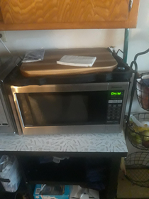 The microwave demands a sacrifice