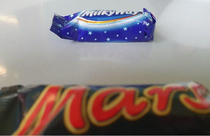 The Milky Way viewed from Mars