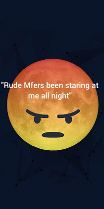 The moon last night OC