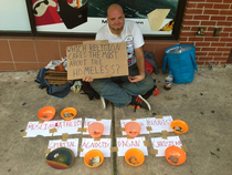 The most altruistic religion for this homeless guy