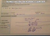 The most Australian insurance claim ever