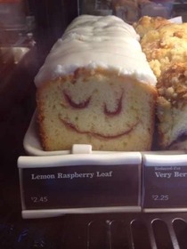the most content lemon raspberry loaf ever