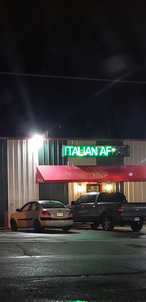 The most Italian restaurant youll ever eat at