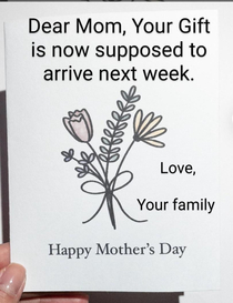 The most popular card this Mothers Day