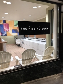 The name of this laundromat in SF