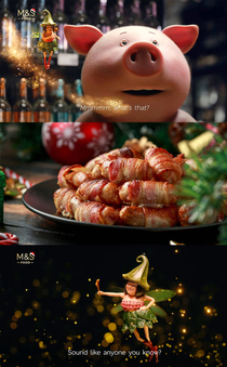 The new MampS Xmas advert is DARK