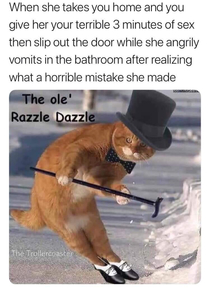 The ole razzle dazzle