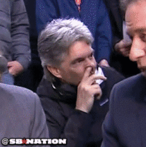 The only logical thing to do when youve been caught picking your nose on national TV