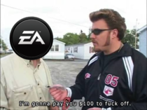 The only money Redditors want to give EA right now
