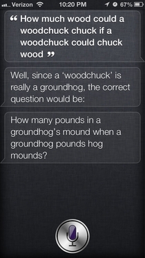 The only reason I use Siri