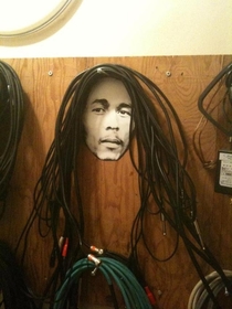 The only way to hang your cables