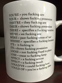 The perfect gift for the angry grammar nerd in your life