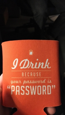 The perfect koozie for the IT person in your life