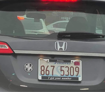 The perfect license plates DOES exist