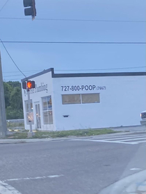 The phone number to a local plumbing company