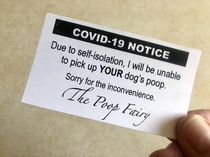 The Poop Fairys business card