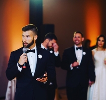 The precise moment I offended my brother during my wedding toast