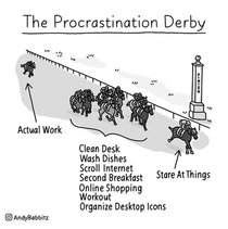 The Procrastination Derby oc