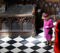The Queen can move wherever she pleases but the bishop is going to have move diagonally for this conversation