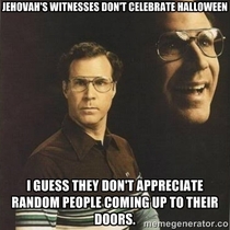 The reason Jehovahs Witnesses dont celebrate halloween