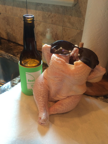 The recipe said to let chicken chill for about an hour