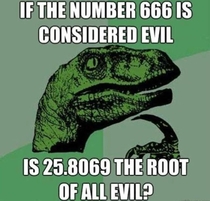 The root of all evil