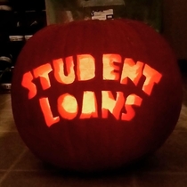 The scariest carving I could imagine
