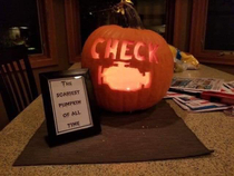 The scariest pumpkin of all time