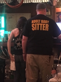 The security at this bar