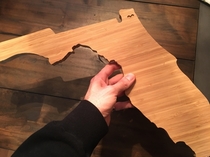 The shape of Florida also makes for a shitty cutting board