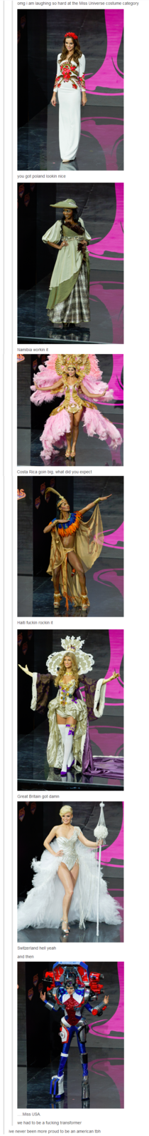 The Sheer Variety of Miss Universe Costumes