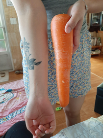 The size of this carrotIIve probably been replaced