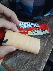 The snack i bought at my school cafeteria