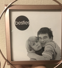 The stock photo in the frame I just bought I think Ill leave it as is