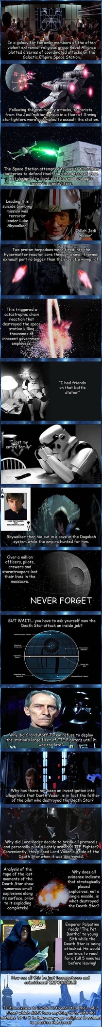 The tale of the Death Star