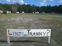 the tranny of education is the only way to achieve libety though