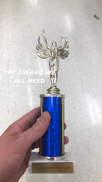 The trophy we all deserve