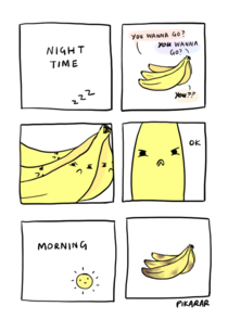 The truth behind the bruises on bananas