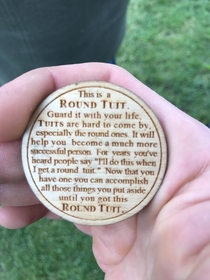 The very rare Round Tuit