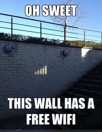 The wall is the best chill out spot