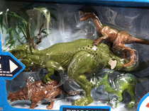 The way this set of dinosaur toys is packaged